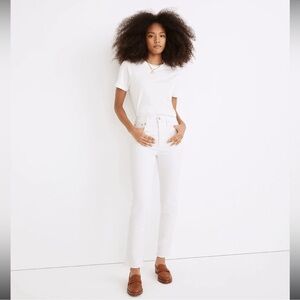 Madewell The Perfect Vintage Jean in Tile White Size: 28, NWT